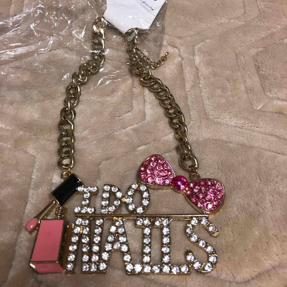 Women’s “I Do Nails” Necklace
